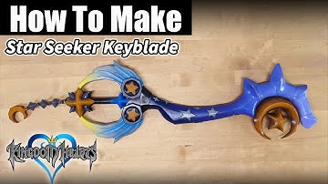 How to make the Star Seeker Keyblade from the game Kingdom Hearts- DIY EVA Foam Cosplay Tutorial