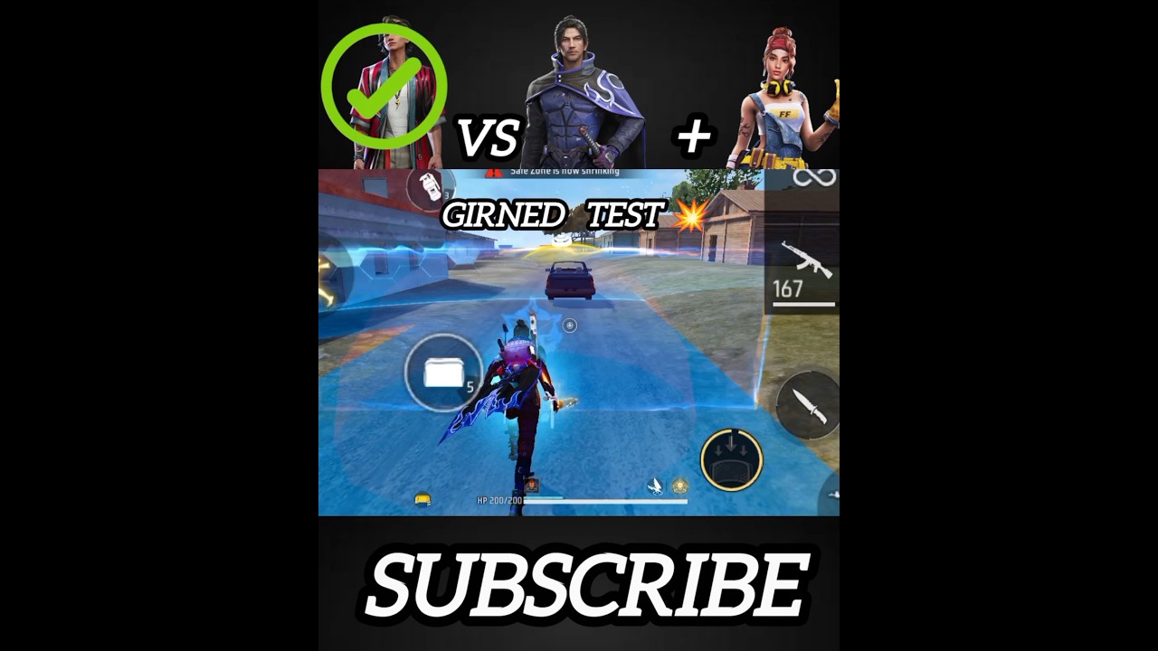 DIMITRI VS KENTA+SHANI GIRNED TEST💥 ABILITY TEST OB43 WHO IS BEST 🤔 || 