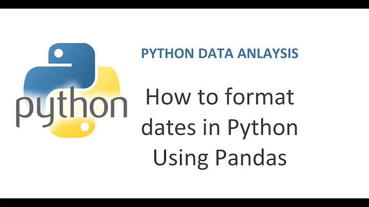 Python Pandas Tutorial 29 | How to format dates in Python | Pandas to_datetime function