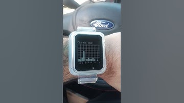 T-Watch V3 802.11 Channel Scan #flipperzero #smartwatch #lilygo #esp32watch #wifi