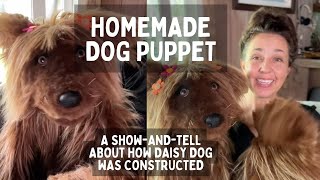 Homemade Dog Puppet - Show-And-Tell