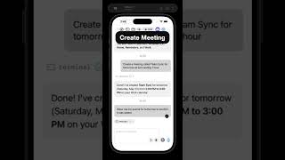 iPhone AI manages your calendar — checks events, schedules via CalDAV | Whistant