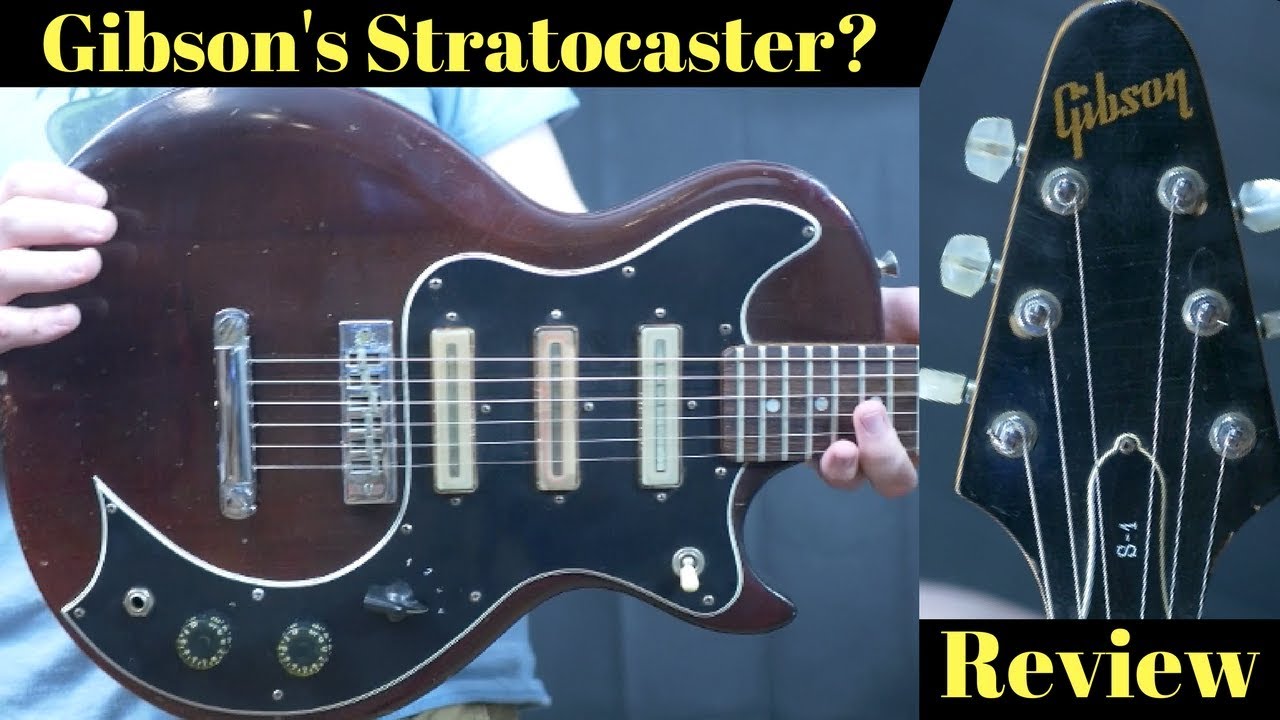 Gibson Made a Stratocaster? 1976 Gibson S-1 Review + Demo - YouTube