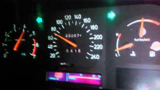 Saab 9000 2.0t acceleration