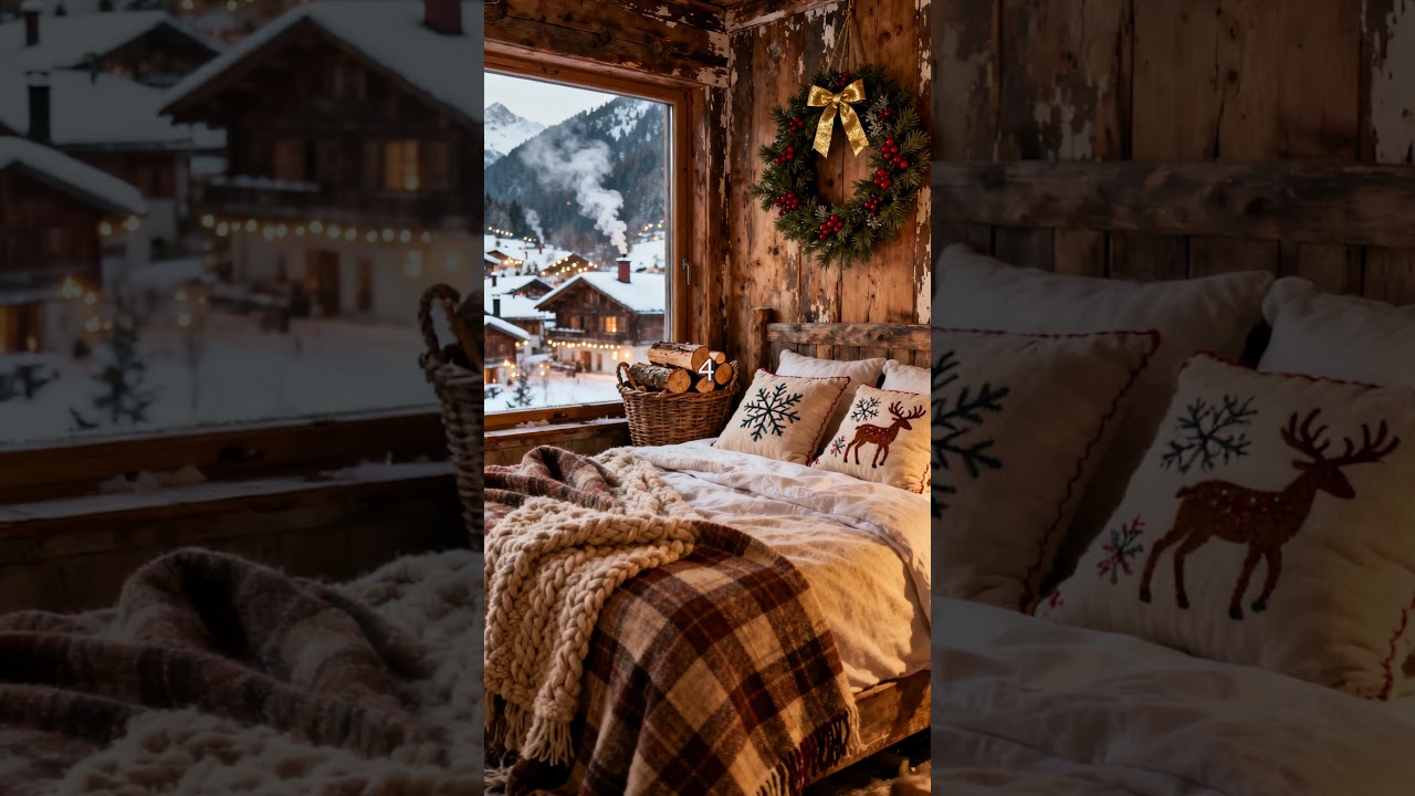 choose your christmas bedroom! 🎄 Winter Aesthetic Room Tour