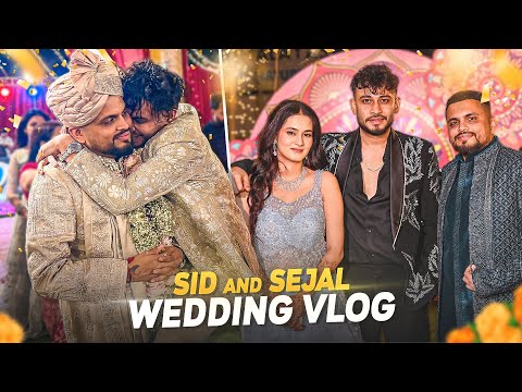 SID & SEJAL KI SHAADI MEIN HUNGAMA 😭💍