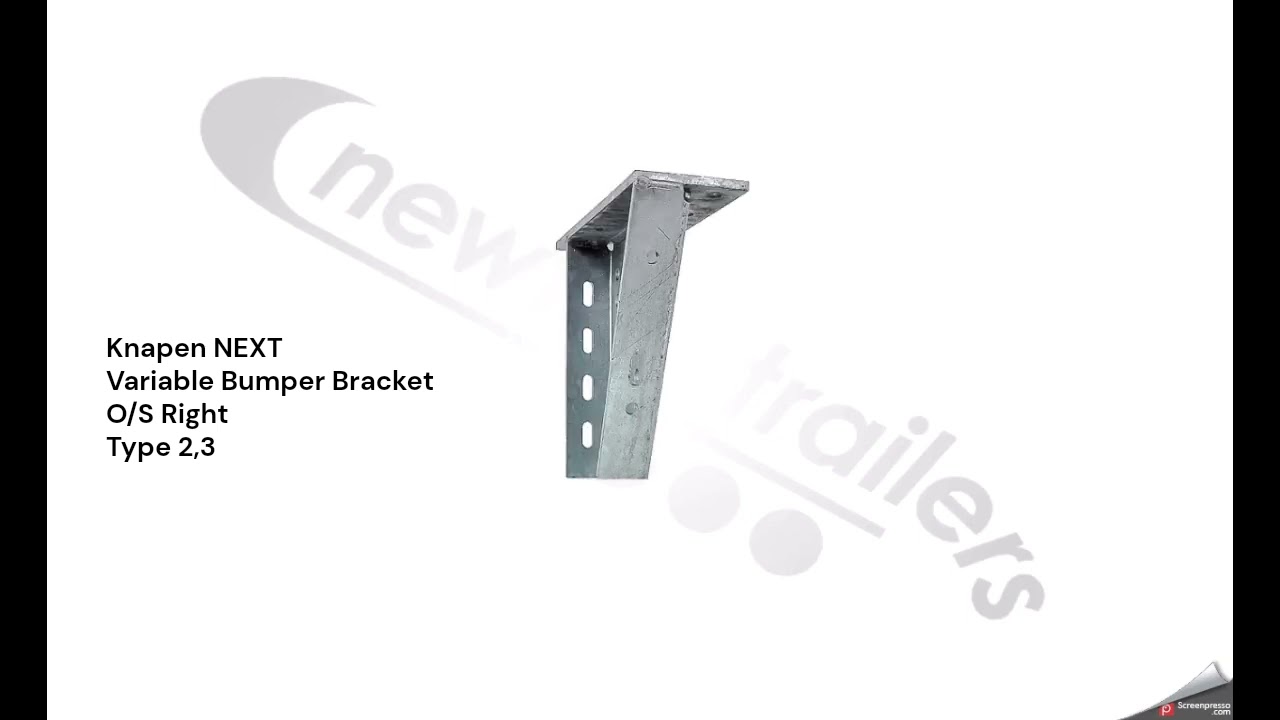 N1006692 - Knapen NEXT Variable Bumper Bracket - Right - Type 2,3