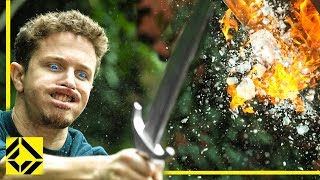 Slow Mo Ice & Fire @ 1000fps