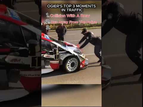 Ogier vs Traffic: Top 3 Craziest Moments! #rallying #rally