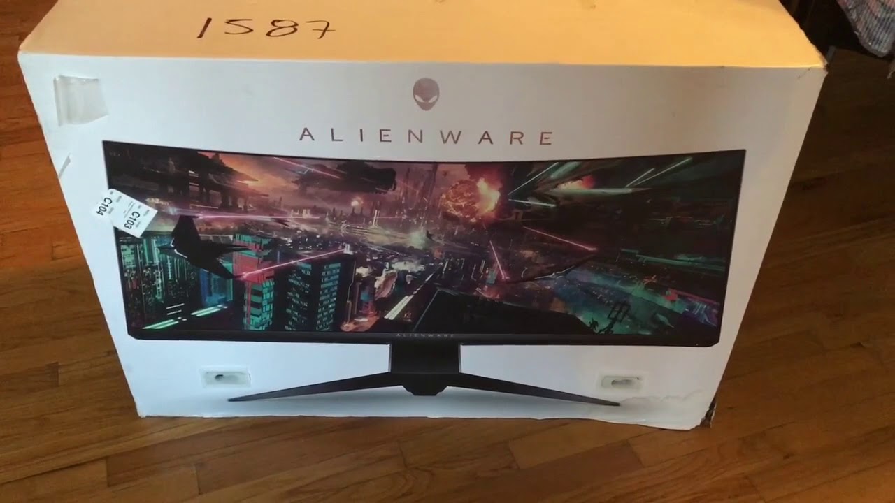 AW3418DW unboxing