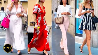Italian Fashion September Street Style in Milan 🍂 Chic Fall Outfit Inspirations Street Style Italy