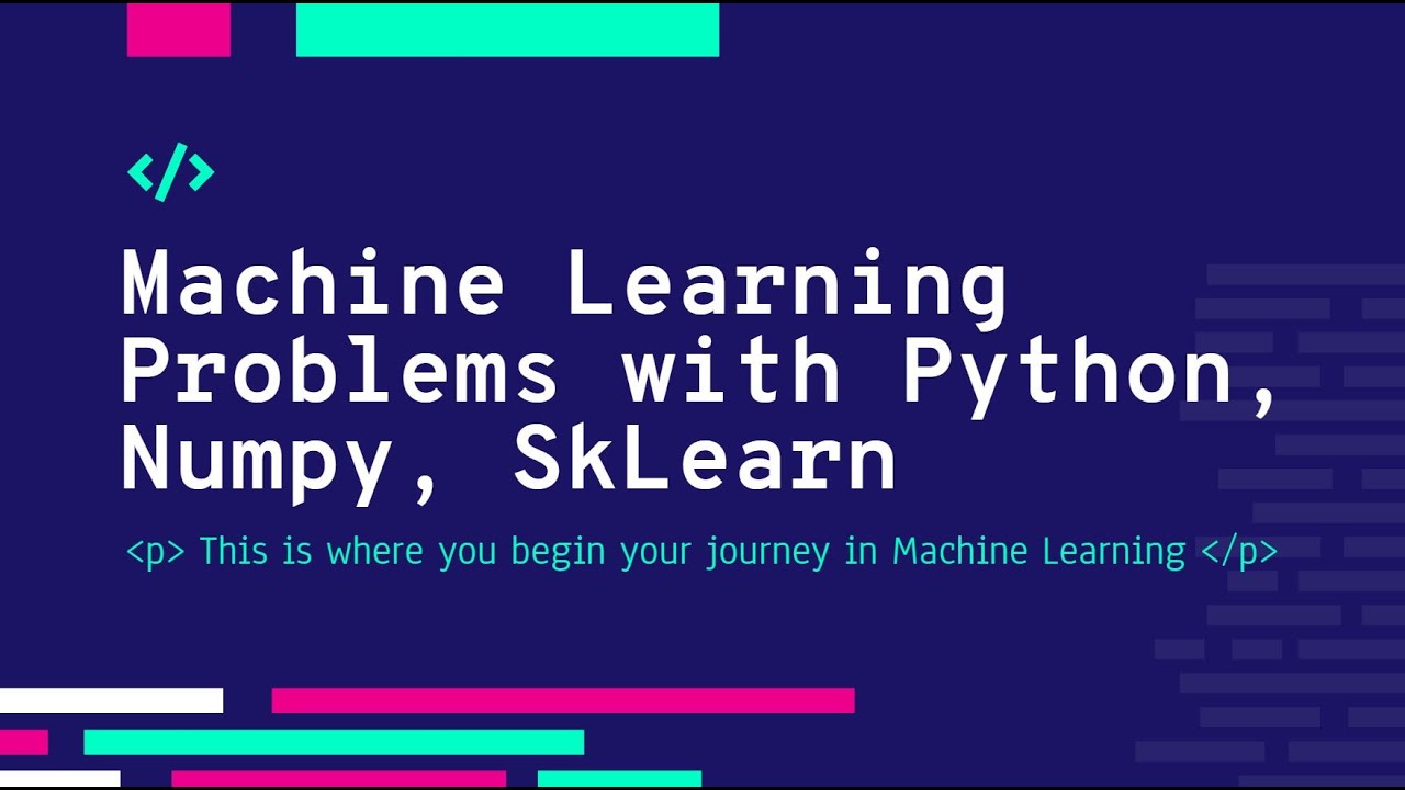 Machine Learning Part 1 - YouTube