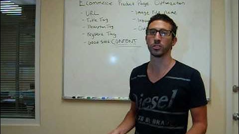 SEO Tips - Optimizing Your eCommerce Product Pages for Better Rankings