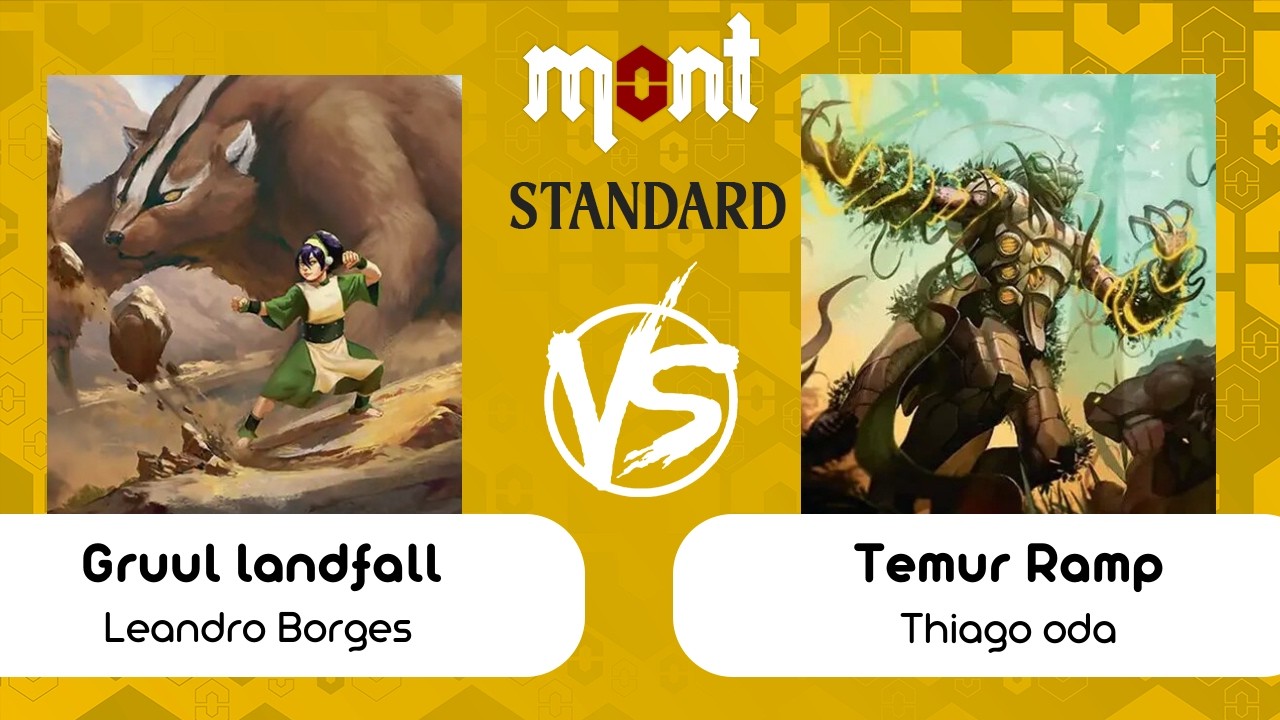 [Standard na Mont] Gruul landfall VS Temur Ramp (R 02 - 21/02/2026 ...