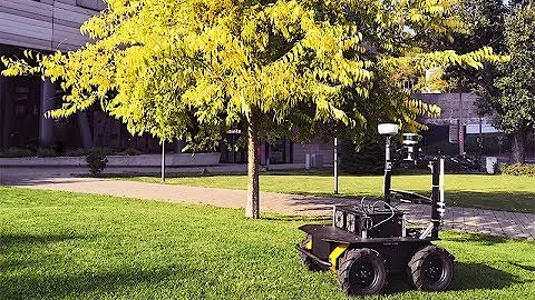 Husky A200 | Autonomous map navigation and obstacle avoidance