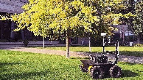 Husky A200 | Autonomous map navigation and obstacle avoidance