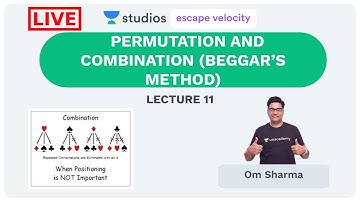 L11: Permutation and Combination (Beggar