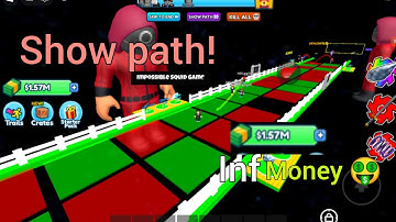 🦑 Impossible Squid Game! Glass Bridge 2 Script - Show Path | Inf Money#money#makemefamous#famous#vir