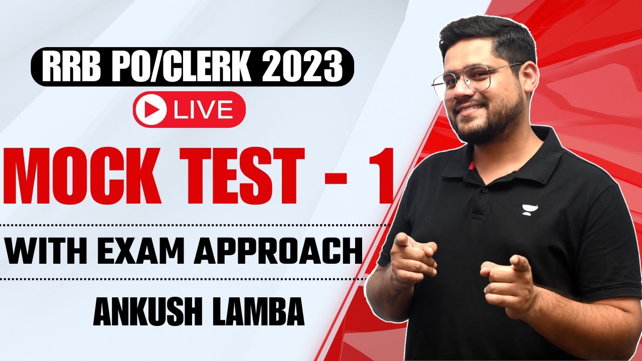 COMPLETE MOCK TEST - 1 | RRB PO 2023 | REASONING MOCK TEST BY ANKUSH ...