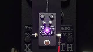 Ivy Pedals X-Synth #Guitar #PedalDemo [1/4] #effectspedals #guitarpedals #fuzz #synth #pedalboard