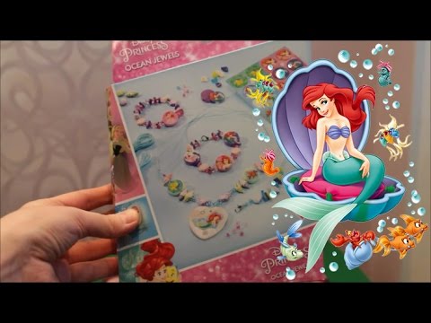 Disney Princess Русалочка Ариэль Украшения для девочек с героями из мультика