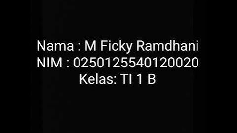 UTS Praktikum Algoritma dan struktur data