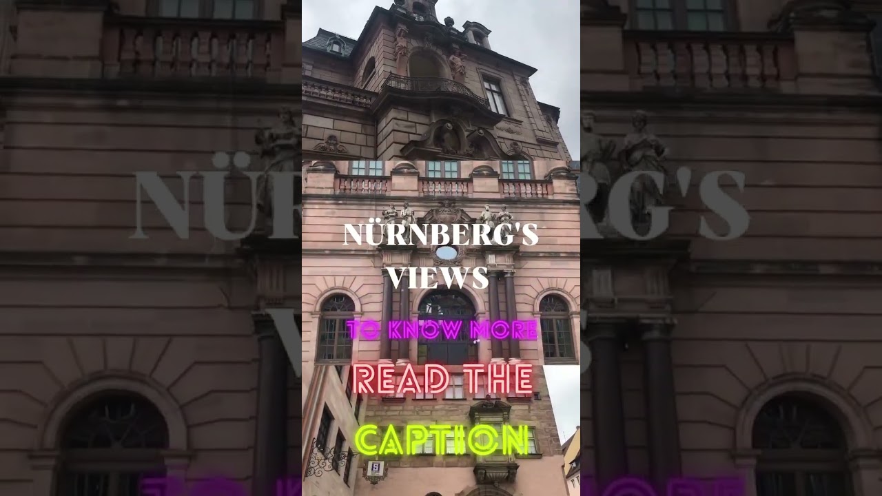 👀PLACES YOU CAN SEE IN NÜRNBERG 🇩🇪 