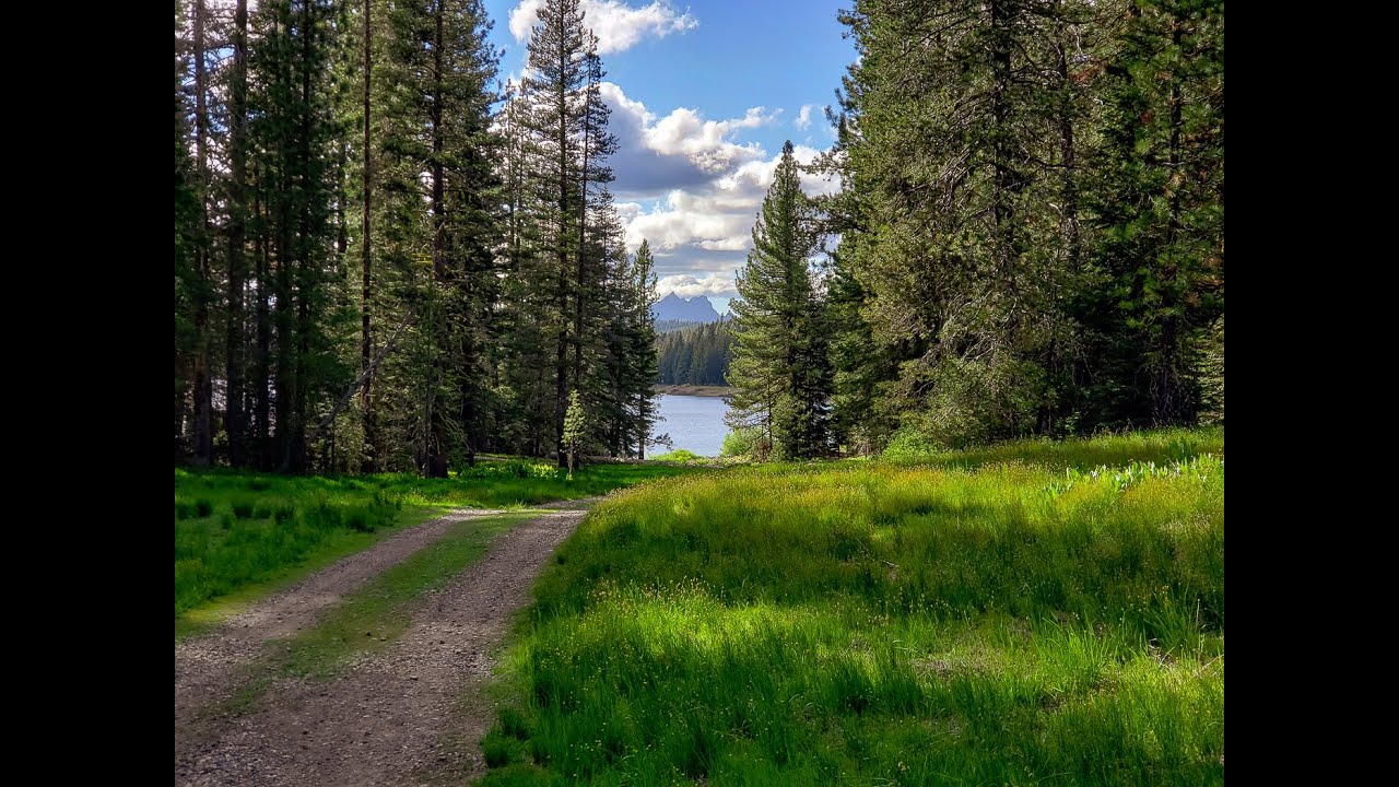 Jackson Meadows and Pass Creek from the air
