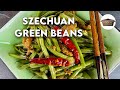 Vegan Stir Fried Green Beans - Szechuan Style