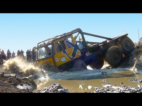 Badass Diesel Trucks in Truck Trial | 6x6 Trucks vs Mud Pit in Truck Trial Milovice 2019 [Part #1]