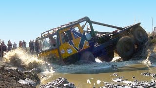 Badass Diesel Trucks in Truck Trial | 6x6 Trucks vs Mud Pit in Truck Trial Milovice 2019 [Part #1]