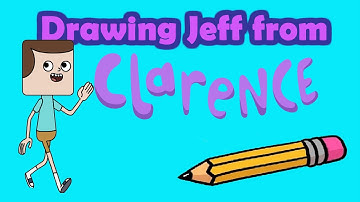 An easy way to draw Jeffrey "Jeff" Randell from the famous TV show CLARENCE
