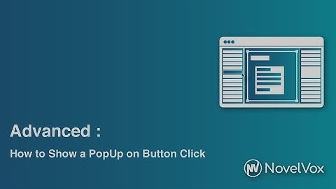 04 Intermediate: How to show a Pop-Up on button click (FGD for Cisco Finesse)