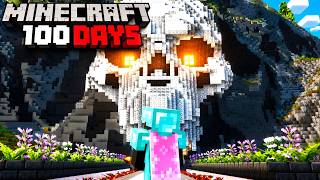 I Built the ULTIMATE SECRET Base in Minecraft in 100 Days