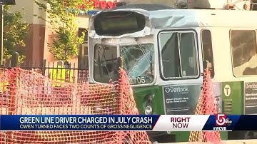 Green Line trolley operator faces charges in connection with crash