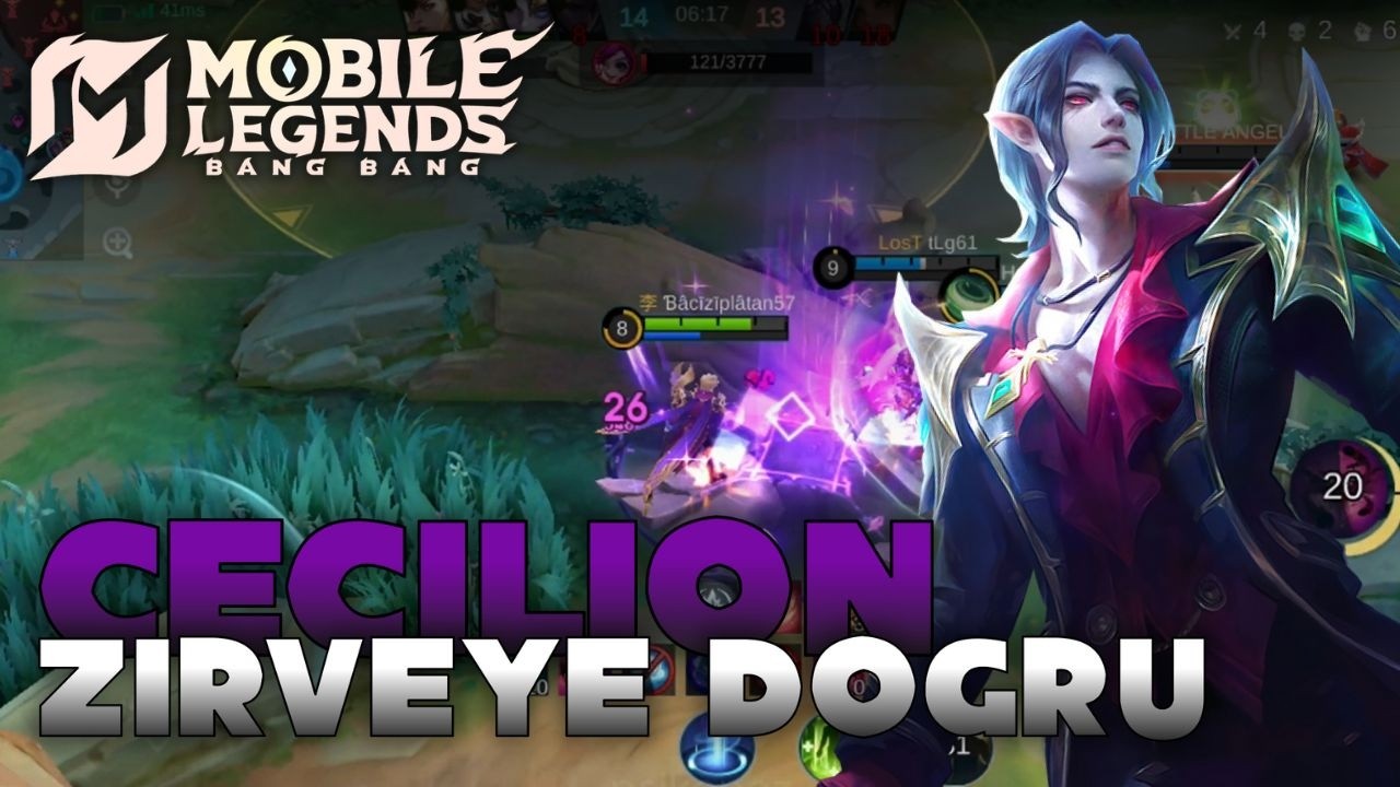 CECILION İLE ZORLU MAÇ  - Mobile Legends