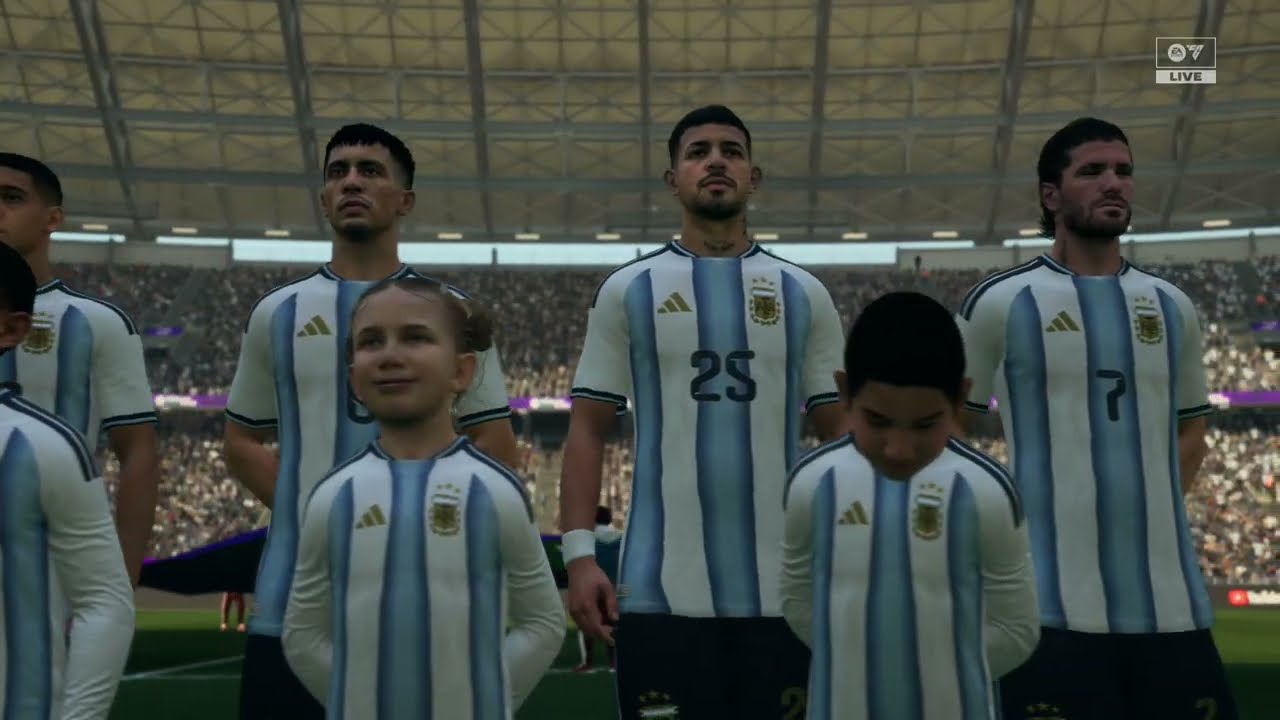 FIFA World Cup R16 模擬戦 | Argentina (アルゼンチン) vs. Egypt