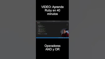 Operadores AND y OR en Ruby - #programacion #desarrolloweb  #ruby  #viral #youtubeshorts #latam