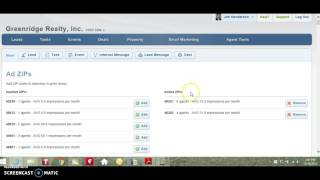 Adding Zip Codes - The Buy My IDX Program on greenridge.com