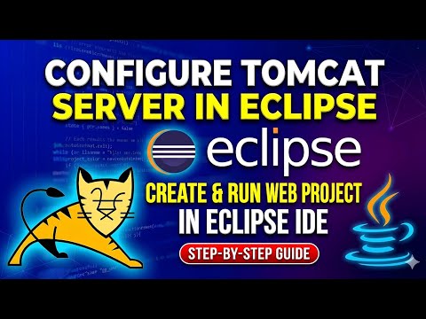 How to Configure Tomcat 11 Web Server in Eclipse IDE [2026] |Create & Run Web Project in Eclipse IDE