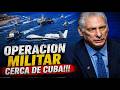 BARCOS y AVIONES de  EEUU cerca de las costas de Cuba!!!