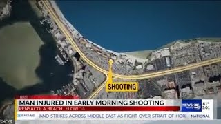 Man shot in Pensacola Beach before dawn Saturday