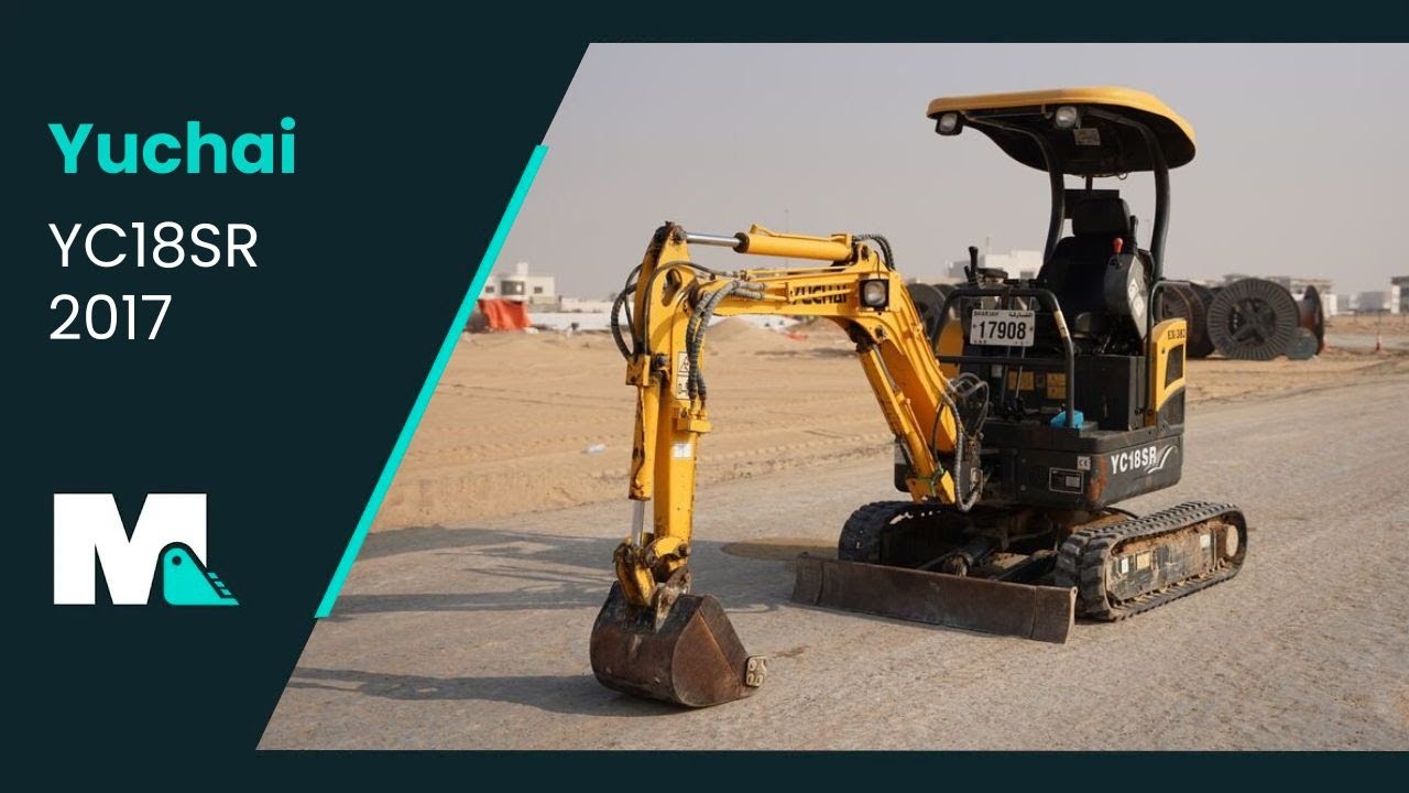 Yuchai YC18SR Mini Excavator | 2017