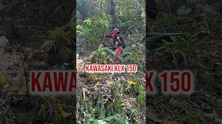 Kawasaki klx150 on trail #kawasakiklx150 #endurotrail
