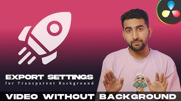 Go Transparent! Export Videos Without Background in Davinci Resolve (No More Chroma Key!)