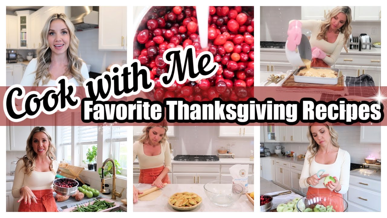 *NEW* THANKSGIVING FAVORITES COOK AND BAKE WITH ME TIFFANI BEASTON HOMEMAKING 2023