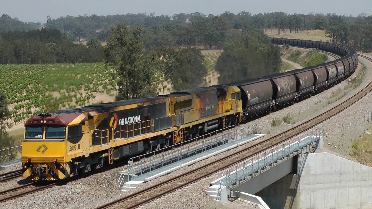 Hunter Valley coal trains 8 Nov 2013 Part 1 Australian Trains YouTube