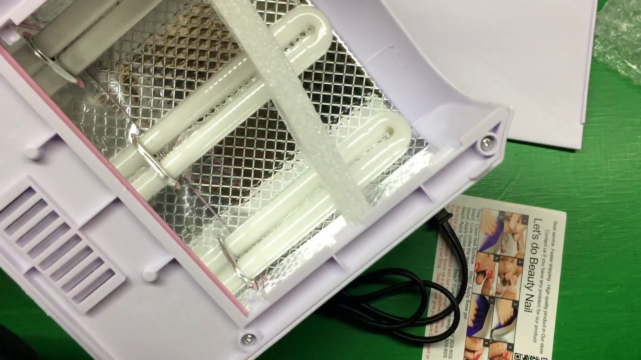 36W UV Lamp 220v EU Plug nail lamp Professional Gel nail dryer Curing Light Nail Art tools