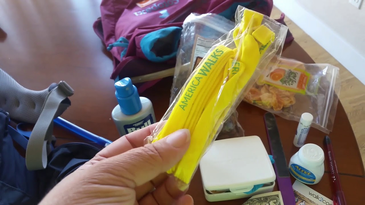 What's in my urban hiking bag?