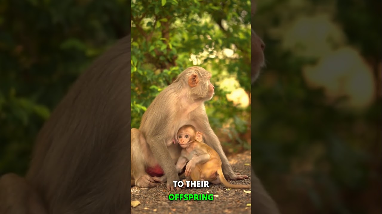 The Incredible Care of Mother  monkeys 🐒